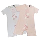 [ディーアンドジージュニア] D&G JUNOR 半袖ショートオール 2枚セット DGL14520PK XSサイズ