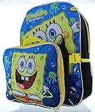 Spongebob 15" Backpack with Lunch Bag [並行輸入品]