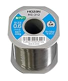 ホーザン(HOZAN) 鉛フリーハンダ 鉛フリー半田 Sn-3Ag-0.5Cu 鉛フリー半田 線径0.6mmΦ 重量400g HS-312