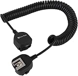 TTLオフカメラシューコード Easy Hood TTL調光コード 2M オフカメラフラッシ 同期コード Sony Alpha A9 II A7R IV A7 A7R A7S A7II A7III A7RII A7RIII A7SII A6600 A6100 A6500 A6400 A6300 マルチインターフェースMIシュー付き