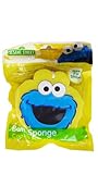 セサミストリート　バススポンジ　青　11249b【セサミ　スポンジ　バス　お風呂　インポート】