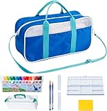 ぺんてる 絵の具セット 画材セット ZST41-C ブルー