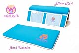 ベビーソフトBaby Bath Kneeler andエルボRestバンドル|プレミアムクッション保護for Parents中にバスタイム