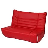 ネクスト ソファ リクライニングソファ ブルック 2P BK BURUKKU-2P-RD レッド