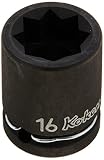 コーケン 1/2(12.7mm)SQ. インパクト2重4角ソケット 16mm 14415M-16