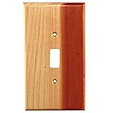 Sierra Lifestyles Traditional Switch Plate, 1 Toggle, Tennessee Aromatic Cedar by Sierra Lifestyles