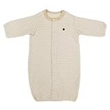 水玉ニット2wayドレス:オーガニックコットンの柔らかく編み上げたエアニット!