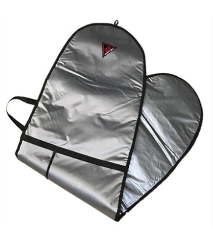 サーフィン・ボディボード FCS Classic Fun Board 8'0 Black/Mango FCS Classic Fun Board Cover - FCS Australia