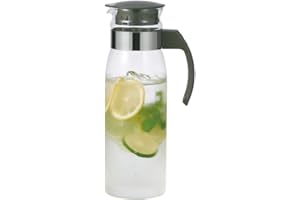 HARIO(ハリオ) 冷蔵庫 ポット スリム N チャコールグレー 1400ml 日本製 プレゼント ギフト 贈り物 RPLN-14-CGR