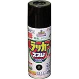 アサヒペン:アサヒペン アスペンラッカースプレー420ml 黒 568526 型式:568526
