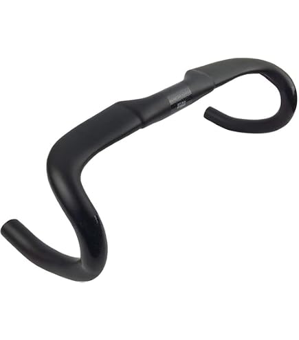 WHISKY No.7 Alloy Drop Handlebar - 12 Degree Flare, 44cm Matte Black