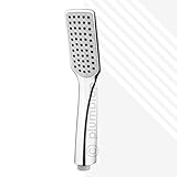 Universal Shower Handset Single Mode Sleek And Slim Paddle Handset Chrome