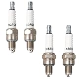 4個 TORCH A5RTC スパークプラグ一体形の置き換え NGK 6535/CR5HSB スパークプラグ, BRISK NAR17 スパークプラグ, BRISK NAR17C スパークプラグ, CHAMPION 808/Z9Y スパークプラグ, HON DA GX31 GX100 GXH50, OEM