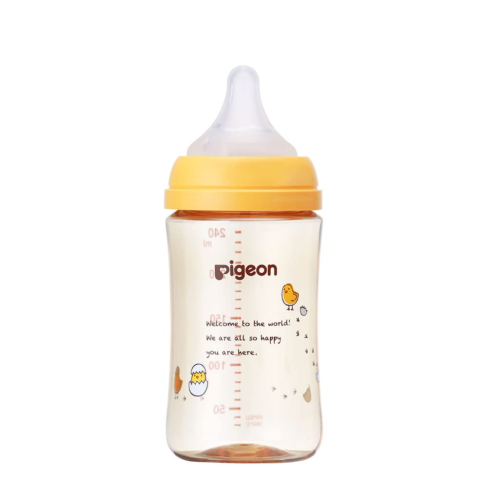PIGEON ピジョン 母乳実感 哺乳びん 240ml 3ヵ月頃~ 上質なプラスチック Bird バード 医療機関にも採用 軽くて割れにくい