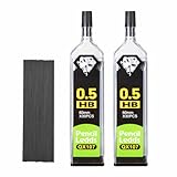 WQR 鉛筆芯 替芯 0.7mm シャープペンシル芯 0.7本 鉛筆芯 0.7mm HB #2 芯芯 折れにくい シャープペンシル芯 2本パック