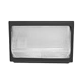 Howard Lighting MWP2-100-MH-4T Medium Wall Pack, Textured Bronze Finish with Borosilicate Molded Gla