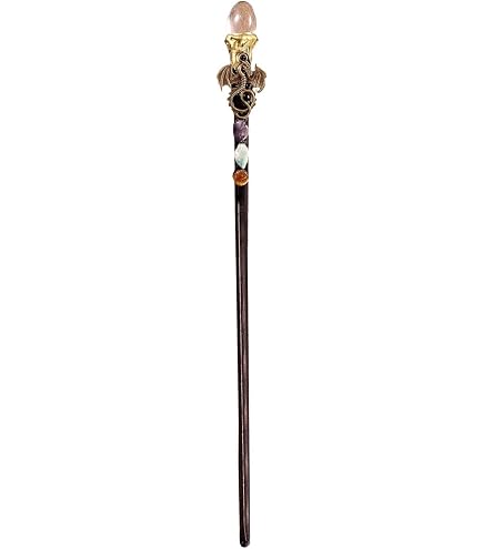 Amazon.co.jp: 妖精の魔女の杖 - クリスタルの杖 ウィッチクラフト
