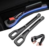 【2025年新型 隙間クッション】 隙間クッション に適用 マツダCX-60 / CX-3 / CX-5 / CX-30 / MX30 / CX-8 / マツダ3 / マツダ 6 車用隙間クッション 隙間埋め シートクッション 小物落下防止・多機能収納 運転席/助手席用 車用隙間クッション 一体成形 隙間クッション 2本入り 収納スペース 取り付け簡単(Black)