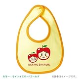 BabyChips リンゴちゃん(名入れベビースタイ) FREE ライトイエロー/ゴールド
