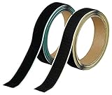 TRUSCO(トラスコ) マジックテープ 弱粘着 25mm×1m 黒 TPD-25MTS-BK