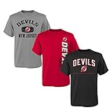 NHLユースBoys 8 – 20 Devils 3piece Teeセット M レッド