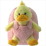 Kids Pink Backpack With Duck Stuffie -Affordable Gift for your Little One! Item #DKKI-8282 [並行輸入品]