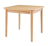 天然木 ロースタイルダイニング (Kukku)　(テーブル 単品 W75) ナチュラル