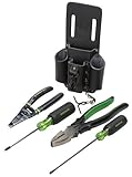 Greenlee 0159 – 14スターター電気技術者のツールキット、5-piece by Greenlee