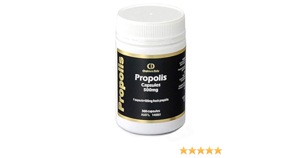 Amazon プロポリスカプセルファミリーパック 360粒 1粒あたり500mg含有 Chalmers Dale プロポリス