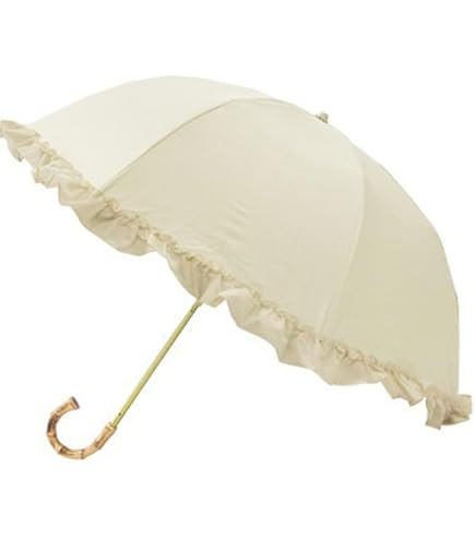 a*y様 fox フリル高級傘 アイボリー a*y様 fox フリル高級傘