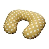 HashkuDe(ハッシュクード) 洗える授乳クッション ポルカドット イエロー