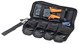Paladin Tools 4601 1600 Series Crimp Broadcast Pack with 5 Coax Die Sets [並行輸入品]