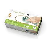 Aloetouch 3G Powder-Free Latex-Free Synthetic Small Exam Gloves - 1000 Each/10 box/Case MDS195174 by