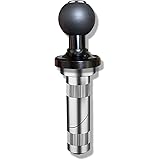Kaedear(カエディア) バイク ステム ホール ボールマウント ステマボール 1インチ 25.4mm ボール 付き ステマ クランプバー マルチバー セパハン セパレート ハンドル バイク用 スマホホルダー 取り付け KDR-R30B-17-2