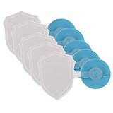 Prettyia 5本セット　綺麗　赤ちゃん　セーフティー　ドアロック　ストッパー　いたずら防止　2色選べる - ホワイト