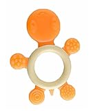 赤ちゃんのおしゃぶり、3-12ヶ月オレンジカメのために安全赤ちゃんの歯のスティック