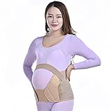 (ジュウン)JIURUN 快適な通気性のサポート産前ケアアスレチック通気性 (M, ベージュのサポートタイプ)