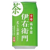 サントリー 緑茶 伊右衛門(いえもん) 炙り茶葉仕立て 340g缶×24本入