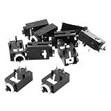 uxcell 基板実装モノラルジャック ソケットヘッドホンジャック10個 PCBパネルマウント 3ピン3.5mm