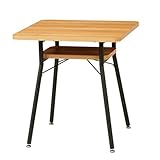 SINAPP ダイニングテーブル 省スペース 収納棚付き 北欧テイスト オシャレデザイン SIK0549 幅65ｃｍ