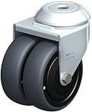 Blickle LMDA-TPA 75K-ELS-FK Swivel Caster, 2.95 Wheel Diameter, 110 lb. Load Capacity by Blickle