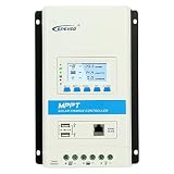 最新のMPPT 20aソーラー充電コントローラ、12V 24V TRIRON 2210Nインテリジェントレギュレータ、デュアルUSBポートPCソフトウェアMoblie APPモジュール式[トレーサA/ANシリーズの最新バージョン]
