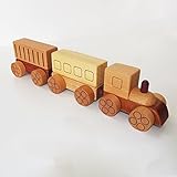 スプソリ 木のおもちゃ 木製連結汽車遊びセット