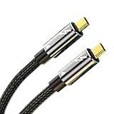 fine-R Thunderbolt4 サンダーボルト4 ケーブル 1.0M 100W 出力 8K 対応 40Gbps 高速データ転送 USB4 TYPE-C Thunderbolt3 下位互換 (PL保険加入品) (Thunder 1.0m)