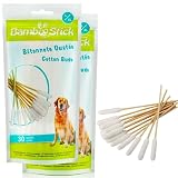 Bamboostick Pack de 50 Coton-tiges S/M pour Nettoyer (L/XLサイズ 30本入 2袋)