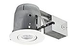 High Quality Dimmable Downlight Swivel Spotlight Recessed Lighting Kit, Easy Install Push-N-Click Cl
