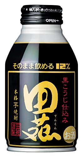 田苑酒造 田苑 芋黒麹仕込みボトル缶 [ 焼酎 12度 鹿児島県 300mlx24本 ]