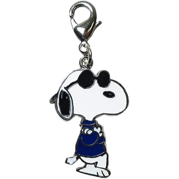 スヌーピーチャムコレ5個。アクリルキーホルダー1個。　④ SNOOPY スヌーピー チャーム付き アクリルカラビナキーホルダー