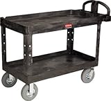 [T-8194740]ラバーメイド　ヘビーデューティーユーティリティカート　チューブタイヤ式　ブラック 45461007