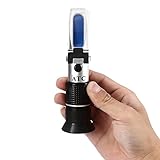 OBEST Brix0~32%糖度計 温度自動補正 家庭用0~32度糖度（％）測定器 電源不要 健康管理に 甘い果物/野菜/飲み物などに対応